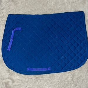 Royal blue dover saddle pad